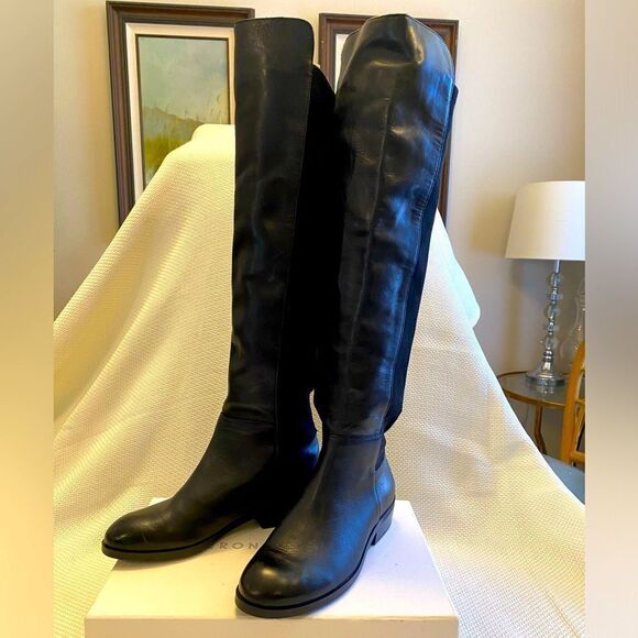 Tall Boots Sole Society Black Boots Canaln Over The Knee Boots